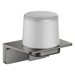 Dornbracht Lotionspender Kristallglas matt Stichmaß 90mm 140x130x103mm, Dark Pl... DORNBRACHT-83430976-99 4099477384856 (Abb. 1)