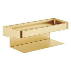 Dornbracht Ablage Breite 303mm Ausladung 122mm, Gold gebürstet PVD, 83433976-37... DORNBRACHT-83433976-37 4099477440781 (Abb. 1)