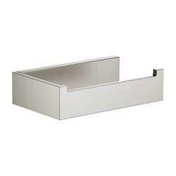 Dornbracht Papierrollenhalter ohne Deckel MEM 140x35x85mm, Platin gebürstet... DORNBRACHT-83500780-06 4029011423741 (Abb. 1)