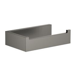 Dornbracht Papierrollenhalter ohne Deckel MEM 140x35x85mm, Dark Platinum gebürs... DORNBRACHT-83500780-99 4029011810275 (Abb. 1)