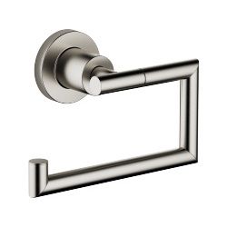Dornbracht Papierrollenhalter Tara ohne Deckel, Ausladung 72mm, Platin gebürste... DORNBRACHT-83500892-06 4029011515996 (Abb. 1)