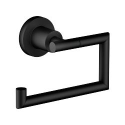 Dornbracht Papierrollenhalter Tara ohne Deckel, Ausladung 72mm, Schwarz matt... DORNBRACHT-83500892-33 4029011516016 (Abb. 1)