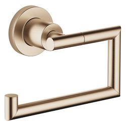 Dornbracht Papierrollenhalter Tara ohne Deckel, Ausladung 72mm, Champagne gebür... DORNBRACHT-83500892-46 4099477034508 (Abb. 1)