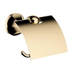 Dornbracht Papierrollenhalter Madison mit Deckel, Messing 23kt Gold... DORNBRACHT-83510361-09 4029011719424 (Abb. 1)