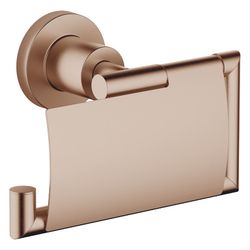 Dornbracht Papierrollenhalter mit Deckel Tara, Ausladung 77mm, Bronze gebürstet... DORNBRACHT-83510892-42 4099477249230 (Abb. 1)