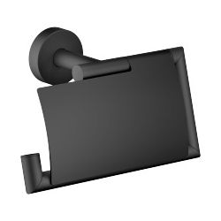 Dornbracht Papierrollenhalter mit Deckel Meta 150x95x40mm Rosette 40mm Ausladun... DORNBRACHT-83510979-33 4029011822551 (Abb. 1)