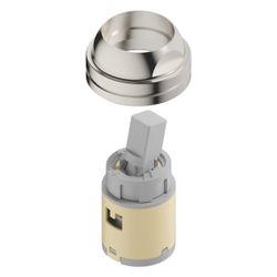 Dornbracht Kartusche, 25x50mm, Platin gebürstet, 90150504100-06... DORNBRACHT-90150504100-06 4029011552809 (Abb. 1)