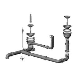 Dornbracht Ablaufgarnitur Edelstahl gebürstet, 04110100900-86... DORNBRACHT-04110100900-86 4029011549694 (Abb. 1)