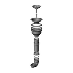 Dornbracht Ablaufgarnitur, Edelstahl gebürstet, 04110101100-86... DORNBRACHT-04110101100-86 4029011549700 (Abb. 1)