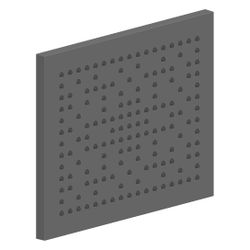 Dornbracht Regenbrause eckig, 300x240mm, Platin, 04120506311-08... DORNBRACHT-04120506311-08 4029011737459 (Abb. 1)