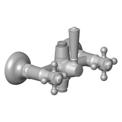 Dornbracht Gehäuse für Brause Wand, 234x147x150mm, Platin, 04171000100-08... DORNBRACHT-04171000100-08 4029011912535 (Abb. 1)