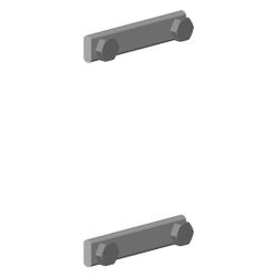Dornbracht Befestigungssatz, 32x18x76mm, 0417201000090... DORNBRACHT-0417201000090 4029011519437 (Abb. 1)