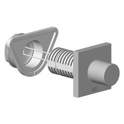 Dornbracht Bedienelement für Unterputzmontage, 140x95x90mm, Chrom, 042097059... DORNBRACHT-04209705900-00 4029011674051 (Abb. 1)