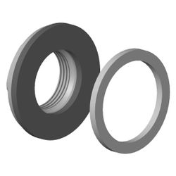Dornbracht Befestigung mit Dichtungen, 45mm, 3/4", 0423100040590... DORNBRACHT-0423100040590 4029011547256 (Abb. 1)