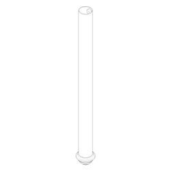 Dornbracht Rohr, 71,5x997,5mm, Chrom, 04282202910-00... DORNBRACHT-04282202910-00 4029011636271 (Abb. 1)