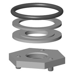 Dornbracht Befestigung Ersatzteile 1/2" 04301103879... DORNBRACHT-0430110387990 4029011532085 (Abb. 1)