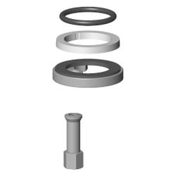 Dornbracht Befestigung für O-Ring 34x4mm und Distanzhülse 52x1,5mm, 043011085... DORNBRACHT-0430110858890 4029011504594 (Abb. 1)
