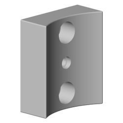 Dornbracht Halter für Glashalter und Spender, 40x34x15mm, Chrom, 081010530-00... DORNBRACHT-081010530-00 4029011418822 (Abb. 1)