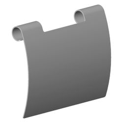 Dornbracht Abdeckung für Papierrollenhalter, 151x105mm, Platin matt, 081102521... DORNBRACHT-081102521-06 4029011687488 (Abb. 1)