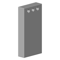 Dornbracht Halter für Handtuchhalter, 25x61x10mm, Platin gebürstet, 081767507-... DORNBRACHT-081767507-06 4029011687426 (Abb. 1)
