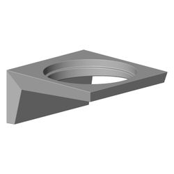 Dornbracht Halter Ersatzteile 081773508 120x60x130mm chrom... DORNBRACHT-081773508-00 4029011528866 (Abb. 1)