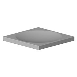 Dornbracht Seifenschale, 120x120x10mm, Messing gebürstet 23kt Gold, 081778601-... DORNBRACHT-081778601-28 4029011867590 (Abb. 1)