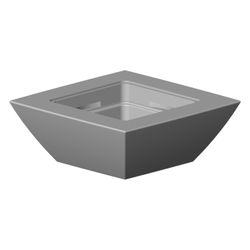 Dornbracht Halter für Seifenschale Lotionsspender und Kerze, 60x60x25mm, Champ... DORNBRACHT-081791559-47 4029011599552 (Abb. 1)
