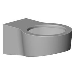 Dornbracht Halter für Leuchte Ersatzteile 081792510 69x42x96mm chrom... DORNBRACHT-081792510-00 4029011477614 (Abb. 1)