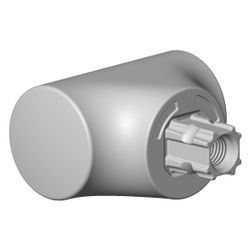 Dornbracht Halter für Wannengriff Ersatzteile 081795562 37x22x39mm chrom... DORNBRACHT-081795562-00 4029011533204 (Abb. 1)