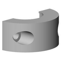 Dornbracht Befestigung, 38x19x17mm, Dark Platinum gebürstet, 081797520-99... DORNBRACHT-081797520-99 4029011743351 (Abb. 1)