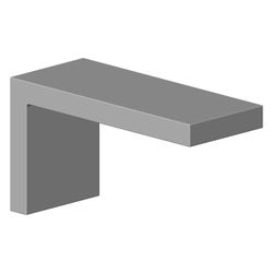 Dornbracht Halter für Ablage Ersatzteile 081798503 45x60x110mm chrom... DORNBRACHT-081798503-00 4029011499081 (Abb. 1)