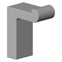 Dornbracht Haken, 19x36x46mm, Chrom, 081860530-00... DORNBRACHT-081860530-00 4029011562754 (Abb. 1)