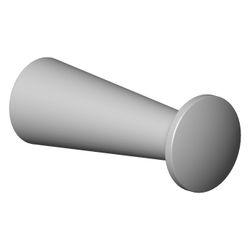 Dornbracht Haken, 20x50x20mm, Chrom, 081860533-00... DORNBRACHT-081860533-00 4029011714054 (Abb. 1)