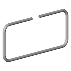 Dornbracht Halter Ersatzteile 081880519 320x140x10mm chrom... DORNBRACHT-081880519-00 4029011458644 (Abb. 1)