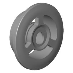 Dornbracht Rosette für Überlauf, Chrom, 091101107-00... DORNBRACHT-091101107-00 4029011521171 (Abb. 1)