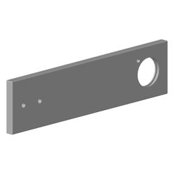 Dornbracht Rosette Ersatzteile 091102119 240x60x9mm chrom... DORNBRACHT-091102119-00 4029011498770 (Abb. 1)