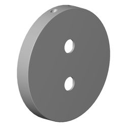 Dornbracht Rosette für Sensor Ersatzteile 091102124 75x10mm chrom... DORNBRACHT-091102124-00 4029011531804 (Abb. 1)