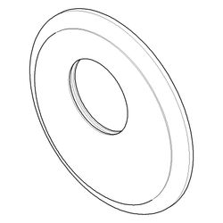 Dornbracht Rosette für Traditionell, 124x13mm, Chrom, 091102163-00... DORNBRACHT-091102163-00 4029011471124 (Abb. 1)