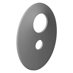 Dornbracht Rosette für Wanne für xStream, 183x150x15mm, Chrom, 091102192-00... DORNBRACHT-091102192-00 4029011441851 (Abb. 1)