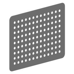 Dornbracht Rosette Ersatzteile 091102205 296x216x1,5mm chrom... DORNBRACHT-091102205-00 4029011510793 (Abb. 1)