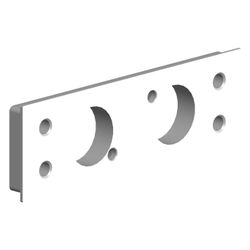 Dornbracht Abdeckung Bodenplatte, 177x57x14mm Schwarz matt, 091102290-33... DORNBRACHT-091102290-33 4029011680618 (Abb. 1)