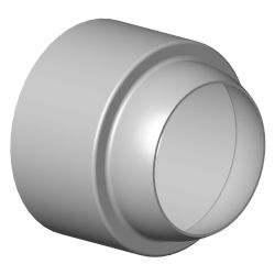 Dornbracht Haube, 45x34,5mm, Messing gebürstet 23kt Gold, 091102530-28... DORNBRACHT-091102530-28 4029011880971 (Abb. 1)