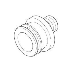 Dornbracht Anschluss, 45x47,5mm roh vernickelt, 091104035-07... DORNBRACHT-091104035-07 4029011347542 (Abb. 1)