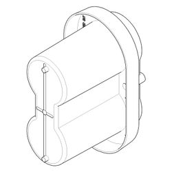 Dornbracht Haube/Hülse, 09111100690... DORNBRACHT-09111100690 4029011098543 (Abb. 1)
