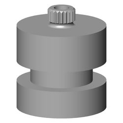 Dornbracht Rastbuchsenaufnahme, 26,5x12mm, Chrom, 091212031-00... DORNBRACHT-091212031-00 4029011375279 (Abb. 1)