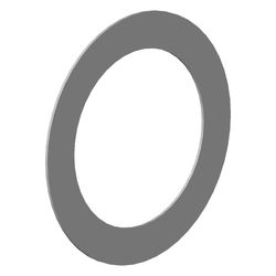 Dornbracht Dichtung, 80x56,5x1mm, 09140601090... DORNBRACHT-09140601090 4029011102691 (Abb. 1)