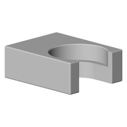 Dornbracht Halter für Kneippschlauch, 60x45x20mm, Chrom, 091720023-00... DORNBRACHT-091720023-00 4029011456725 (Abb. 1)