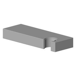 Dornbracht Brausehalterplatte, 145x20x50mm, Chrom, 091720042-00... DORNBRACHT-091720042-00 4029011440052 (Abb. 1)