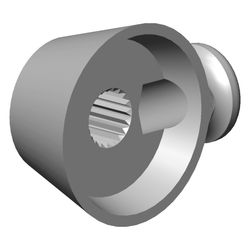 Dornbracht Mitnehmer, 43x21x36mm, Messing 23kt Gold, 091820011-09... DORNBRACHT-091820011-09 4029011601637 (Abb. 1)