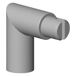 Dornbracht Halter für Griffstück, 35x31x13mm, Platin gebürstet, 091820018-06... DORNBRACHT-091820018-06 4029011363986 (Abb. 1)